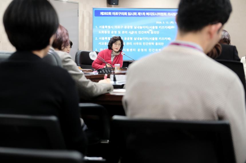 복지도시위원회&lpar;제1차~2차&rpar;-제282회 마포구의회 임시회