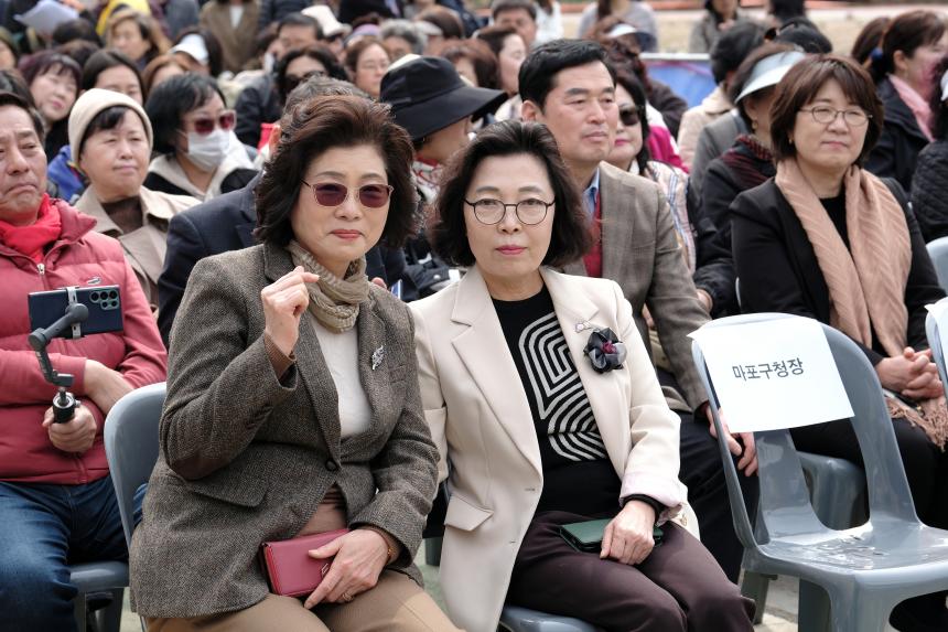 월드컵천 경관폭포 준공식 - 2