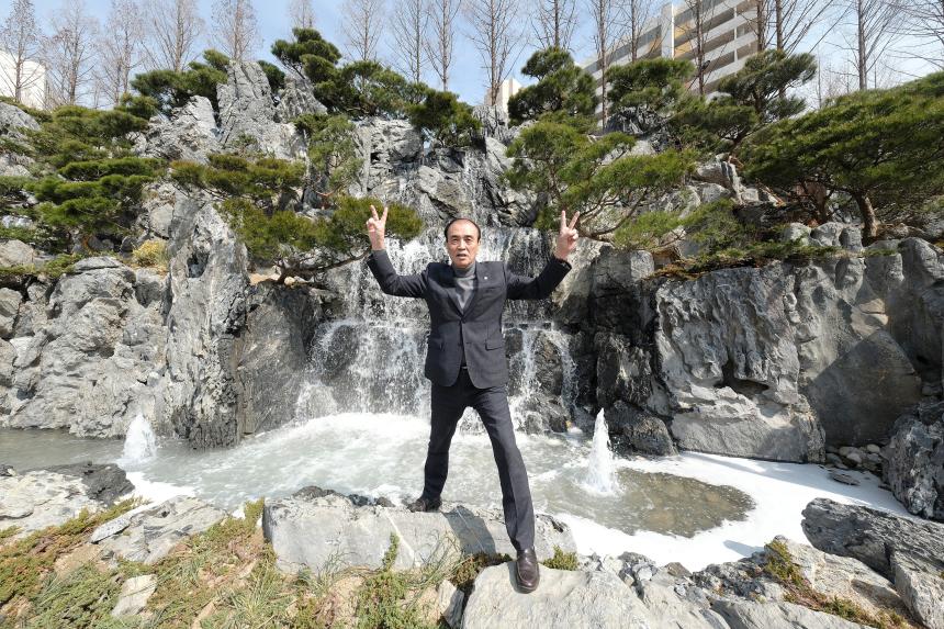 월드컵천 경관폭포 준공식 - 18