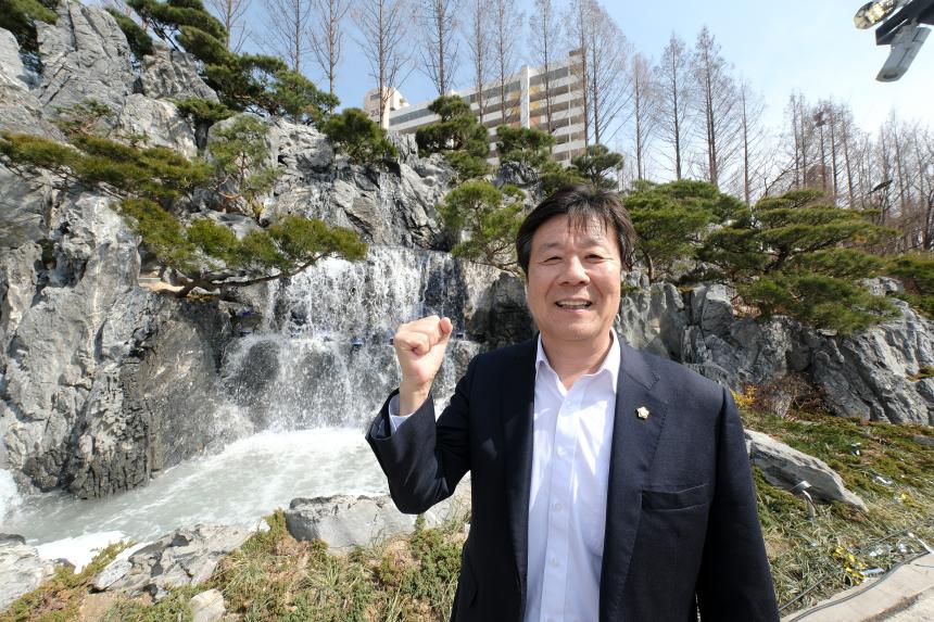 월드컵천 경관폭포 준공식 - 7