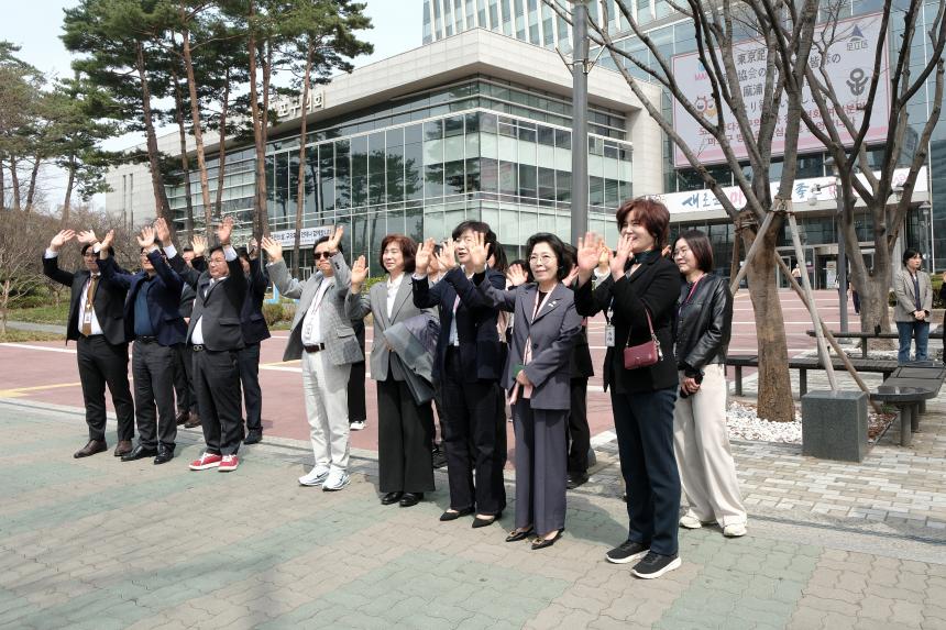 도쿄 아다치구의회 친선교류 방문 - 35