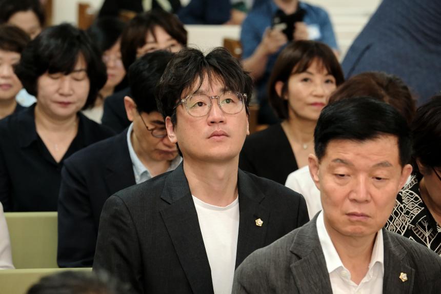 민선9기 마포구청장 취임 감사예배 - 40