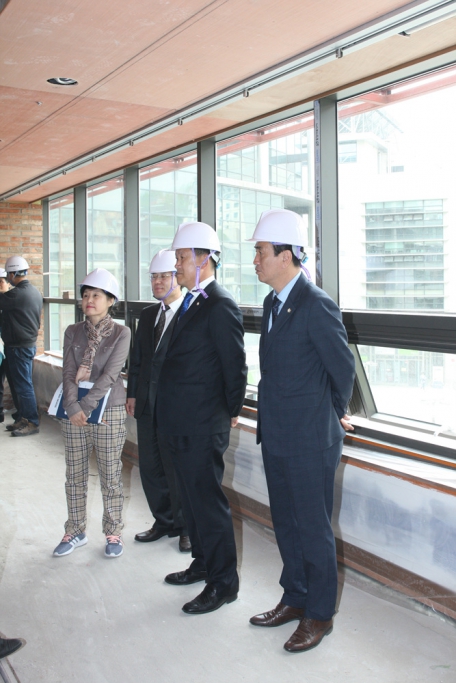 행정건설위원회 마포아트센터 문화동 증축 공사현장 방문 - 3