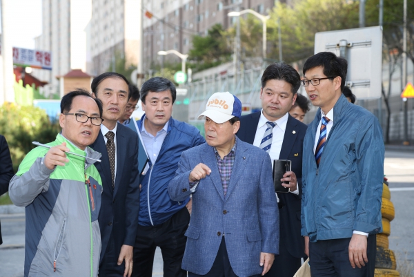 경의선공원 및 매봉산석유비축기지공원 조성 현장방문 - 4