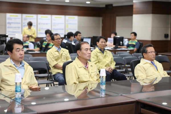 2015 을지훈련 종합상황실 격려 방문 - 4