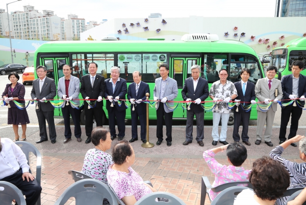마을버스(마포18번) 개통식 - 2