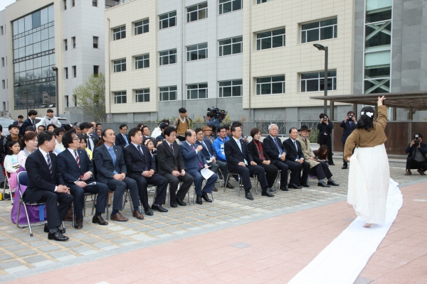 마포 평화의 소녀상 제막식 - 2