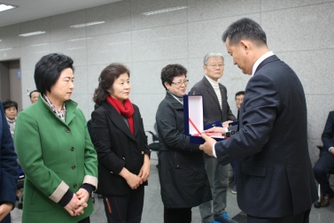 2016년 감사패 수여식 5