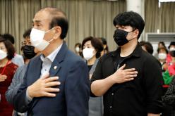 효도밥상 개소식 및 현판 제막식 8