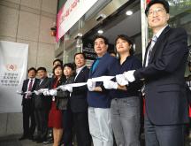 효도밥상 개소식 및 현판 제막식 35