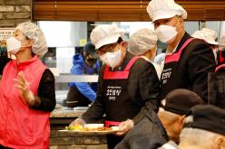 효도밥상 개소식 및 현판 제막식 50