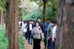 메타세콰이어 숲길 '시인의 거리' 준공식 3