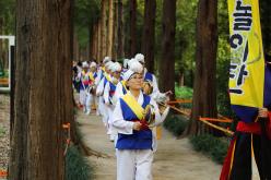메타세콰이어 숲길 '시인의 거리' 준공식 4