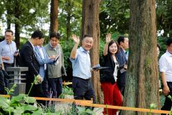 메타세콰이어 숲길 '시인의 거리' 준공식 5