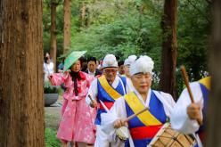 메타세콰이어 숲길 '시인의 거리' 준공식 6