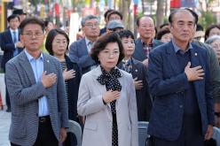 577돌 맞이 한글날 기념행사 한글멋글씨전 - 홍대 앞! 한글로 물들이다 11