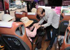 시니어클럽 문화 탐방 환송 1