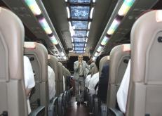 한국자유총연맹 창립 제70주년 기념식 행사 버스 환송식 4