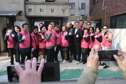 효도밥상급식소 개소식-신촌로경로당 2