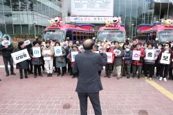 마포순환열차버스 동별 홍보단 시범운영 실시-상암동 3