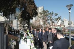 독립유공자 묘소 참배-양화진외국인선교사묘원 2