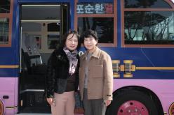 마포순환열차버스 시승식 5