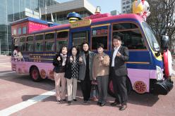 마포순환열차버스 시승식 6