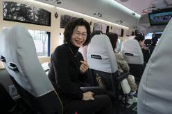 마포순환열차버스 시승식 15