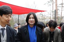 부엉이근린공원 맨발 황톳길 개장식 12