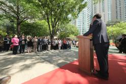 토정공원 황톳길 개장식 8