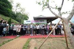 상암동 야생화정원 개장식 10