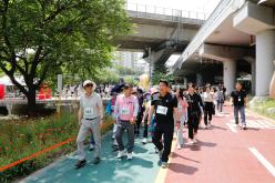 제1회 마포 월드컵천 황금보리 축제 걷기대회 2