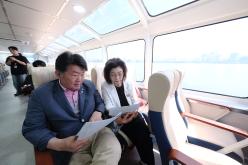 서울시 구의원 대상 한강 버스 체험 12