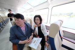 서울시 구의원 대상 한강 버스 체험 15