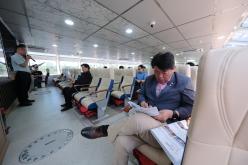 서울시 구의원 대상 한강 버스 체험 25