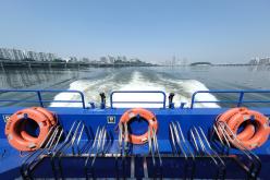 서울시 구의원 대상 한강 버스 체험 46