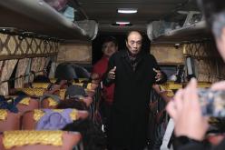 어르신 온천여행 버스 환송식 3