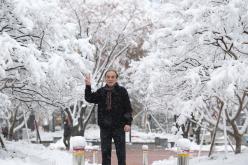 눈 온 날-백남환 의장님 2