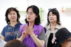 용강실뿌리복지센터 맘카페 개소식 16