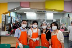 마포구 주민친화적 정책의제 발굴연구회-배식 봉사 1