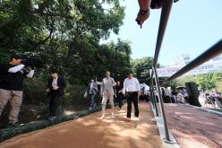 샛터근린공원 황톳길 개장식 5