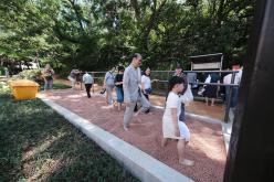 샛터근린공원 황톳길 개장식 8