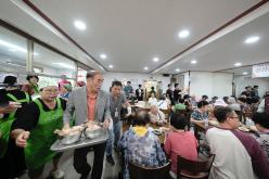 성산2동 자원봉사캠프 삼계탕 나눔 행사 1