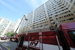 노후아파트 민관합동 화재대비 소방훈련 1