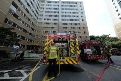 노후아파트 민관합동 화재대비 소방훈련 8