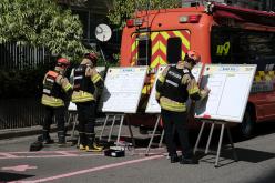 노후아파트 민관합동 화재대비 소방훈련 20