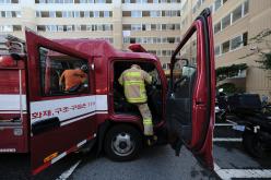 노후아파트 민관합동 화재대비 소방훈련 22