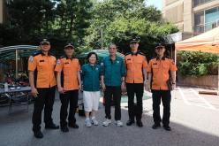 노후아파트 민관합동 화재대비 소방훈련 24