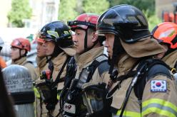 노후아파트 민관합동 화재대비 소방훈련 35