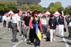 새우젓축제-백남환 의장님 라운딩 1